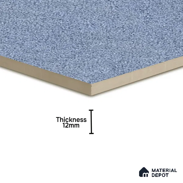 Parking Floor Tile TL 02331 B Dark 16 x 16 inch Vitrified Anti Skid Matte Finish Heavy Duty Tile - 12 mm | Suitable For Bathroom, Balcony, Heavy Traffic Areas | Pattern Alignment May Vary | 2-3 mm Spacer is Mandatory