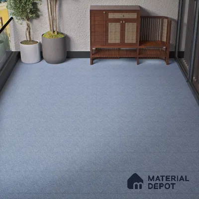 Parking Floor Tile TL 02331 B Dark 16 x 16 inch Vitrified Anti Skid Matte Finish Heavy Duty Tile - 12 mm | Suitable For Bathroom, Balcony, Heavy Traffic Areas | Pattern Alignment May Vary | 2-3 mm Spacer is Mandatory