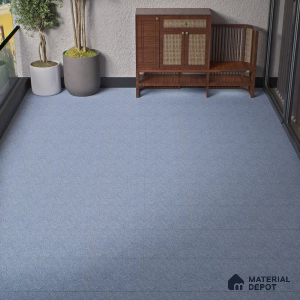 Parking Floor Tile TL 02331 B Dark 16 x 16 inch Vitrified Anti Skid Matte Finish Heavy Duty Tile - 12 mm | Suitable For Bathroom, Balcony, Heavy Traffic Areas | Pattern Alignment May Vary | 2-3 mm Spacer is Mandatory
