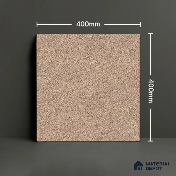 Parking Floor Tile TL 02332 B Dark 16 x 16 inch Vitrified Anti Skid Matte Finish Heavy Duty Tile - 12 mm | Suitable For Bathroom, Heavy Traffic Areas | Pattern Alignment May Vary | 2-3 mm Spacer is Mandatory