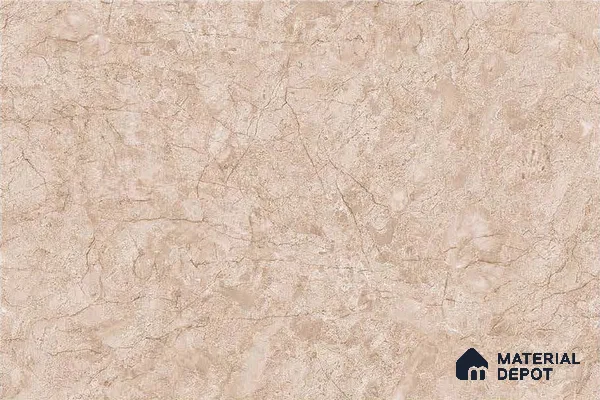 TL 03714 C Dark Butter Cream 18 x 12 inch Glossy Finish Ceramic Wall Tile - 7 mm