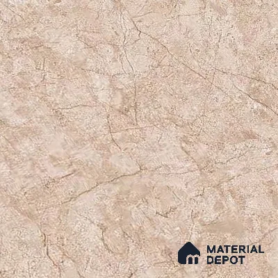 TL 03714 C Dark Butter Cream 18 x 12 inch Glossy Finish Ceramic Wall Tile - 7 mm