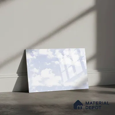 TL 02434 A Light Sky Blue 18 x 12 inch Glossy Finish Ceramic Wall Tile - 7 mm