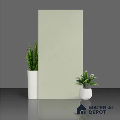 TL 00707 Lime Green Matte Finish 4 ft x 2 ft Full Body Vitrified Tile - 9 mm
