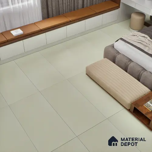 TL 00707 Lime Green Matte Finish 4 ft x 2 ft Full Body Vitrified Tile - 9 mm