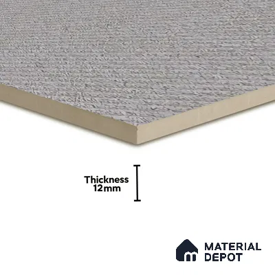 TL 07584 Liner Gris 16 x 16 inch Anti Skid Matte Finish Vitrified Floor Tile - 12 mm | Pattern Alignment May Vary | 2-3 mm Spacer is Mandatory