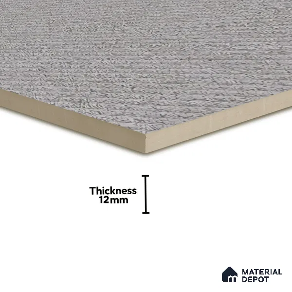TL 07584 Liner Gris 16 x 16 inch Anti Skid Matte Finish Vitrified Floor Tile - 12 mm | Pattern Alignment May Vary | 2-3 mm Spacer is Mandatory
