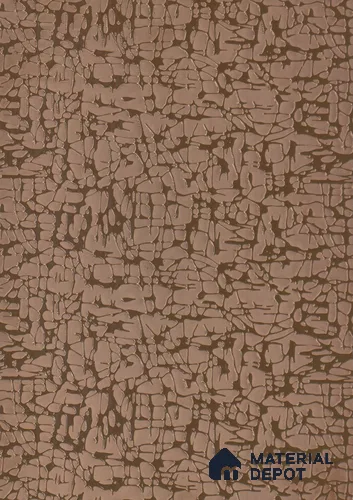 Medium Brown Solid Colors Look LM 24154 8 ft x 4 ft Texture Finish PVC Laminate - 1.5 mm | Suitable for Living Room, Kitchen, Office
