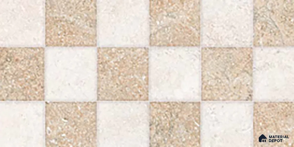TL 02417 Chocolate Brown Highlighter 1 2 ft x 1 ft Glossy Finish Ceramic Wall Tile - 6 mm (Sample)