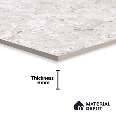 TL 02461 C Silver Dark 2 ft x 1 ft Glossy Finish Ceramic Wall Tile - 6 mm (Sample)