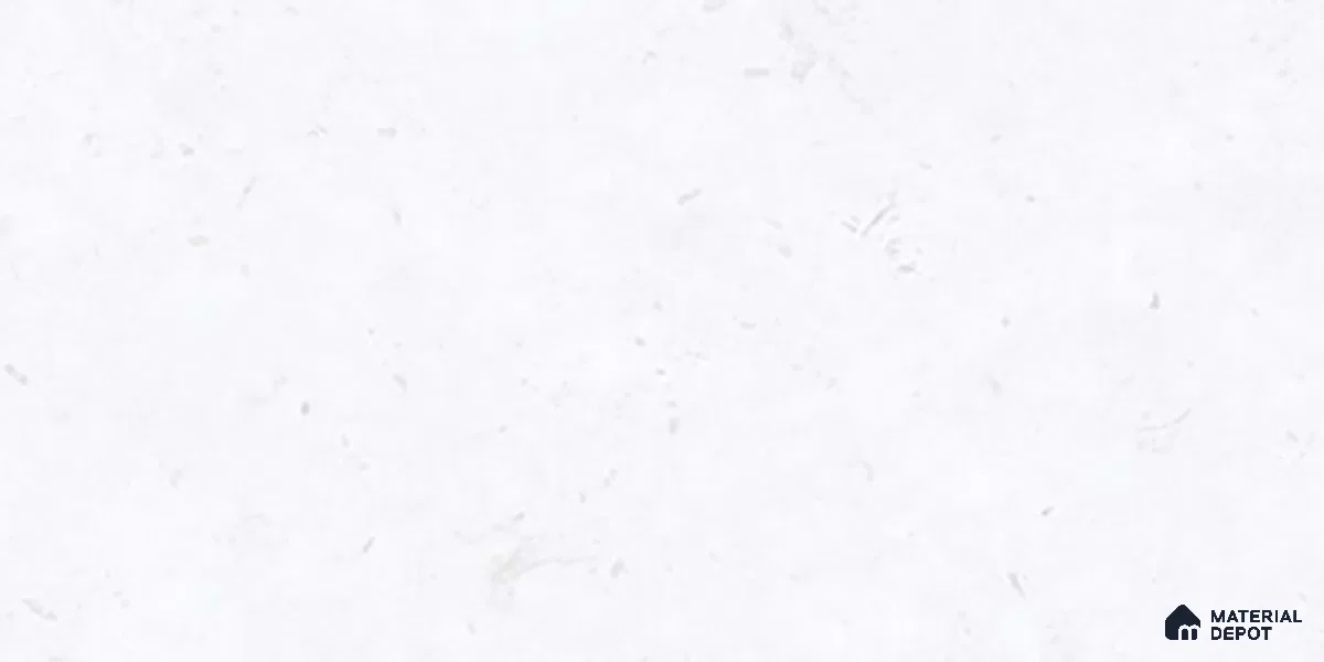 Marble Wall Tile TL 02461 A Cotton White Light 2 ft x 1 ft Glossy Finish Ceramic Tile - 6 mm (Sample)