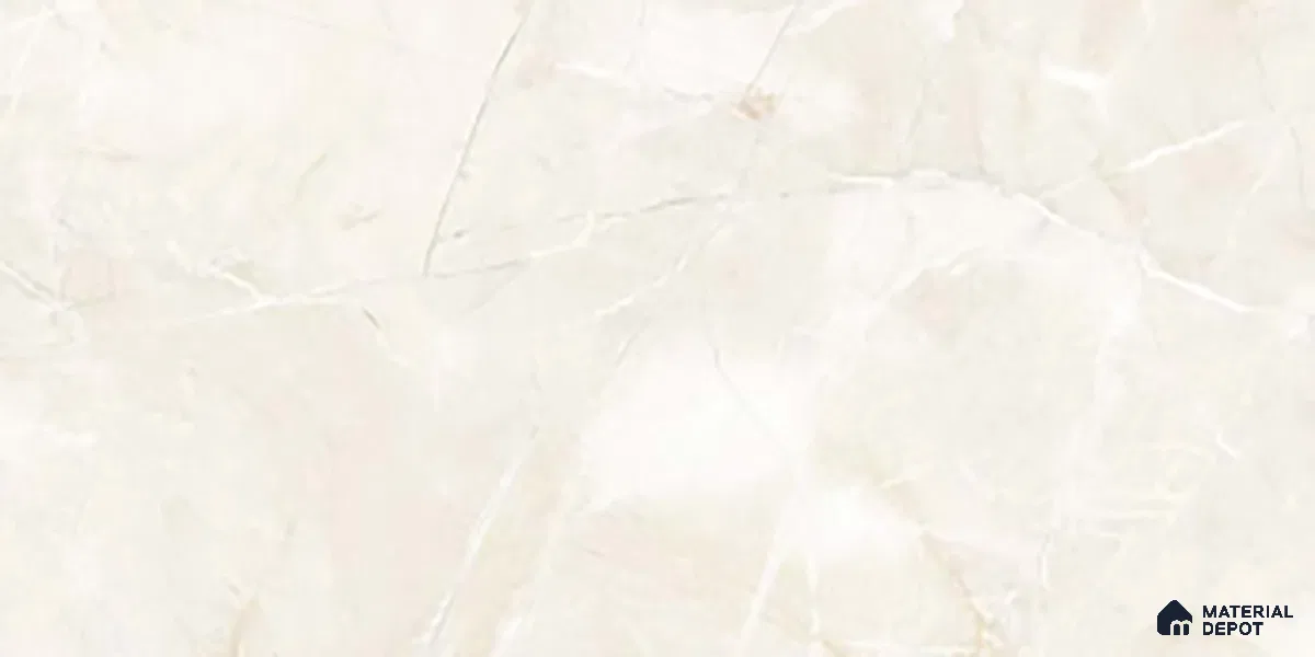 TL 02454 A Cream Light 2 ft x 1 ft Glossy Finish Ceramic Wall Tile - 6 mm (Sample)