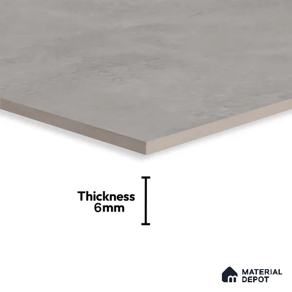 TL 02459 C Grey Dark 2 ft x 1 ft Glossy Finish Ceramic Wall Tile - 6 mm (Sample)