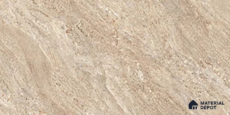 TL 02418 C Chocolate Brown Dark 2 ft x 1 ft Glossy Finish Ceramic Wall Tile - 6 mm