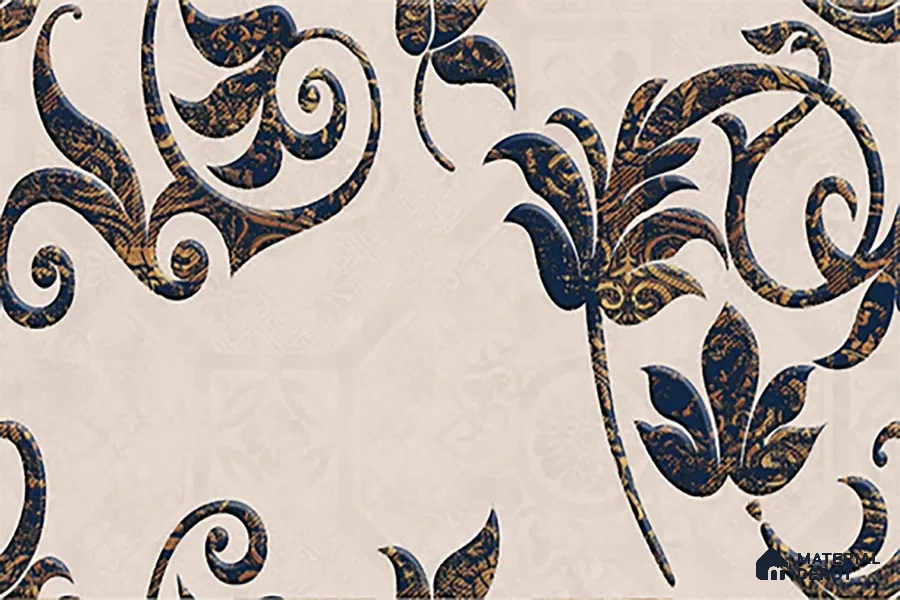 TL 02450 B Oyster Beige Highlighter 18 x 12 inch Matte Finish Ceramic Wall Tile - 6 mm (Sample)