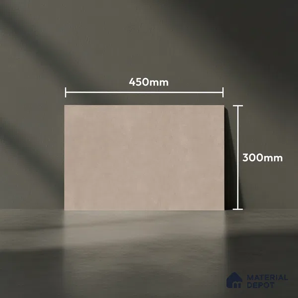 TL 02450 C Caramel Beige Dark 18 x 12 inch Matte Finish Ceramic Wall Tile - 6 mm
