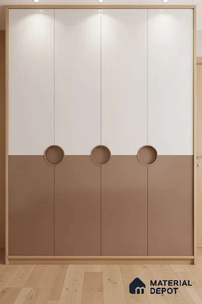 Ferrero 1B 0816 Slate Grey 8 ft x 4 ft Solid Series High Gloss Finish Acrylic Laminate - 1.5 mm (LM 01159) | Matching Edgeband Code - 816 | Suitable for Kitchen Cabinets, Study Areas, Wardrobe