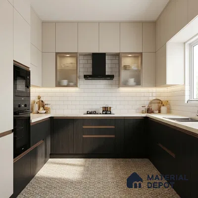 Wooden Look LM 01289 8 ft x 4 ft Texture Finish Decorative Laminate - 1 mm | Suitable for TV Unit, Wardrobe, Kitchen Cabinets