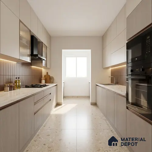 Wooden Look LM 01389 Gentle Grey 8 ft x 4 ft Texture Finish Decorative Laminate - 1 mm | Suitable for TV Unit, Wardrobe, Kitchen Cabinets