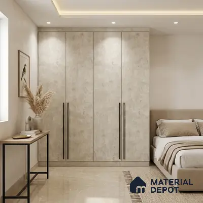 Stone Look LM 01422 Opulent Relief 8 ft x 4 ft Texture Finish Decorative Laminate - 1 mm  | Suitable for TV Unit, Wardrobe, Kitchen Cabinets