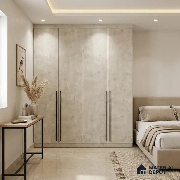 Stone Look LM 01422 Opulent Relief 8 ft x 4 ft Texture Finish Decorative Laminate - 1 mm | Suitable for TV Unit, Wardrobe, Kitchen Cabinets