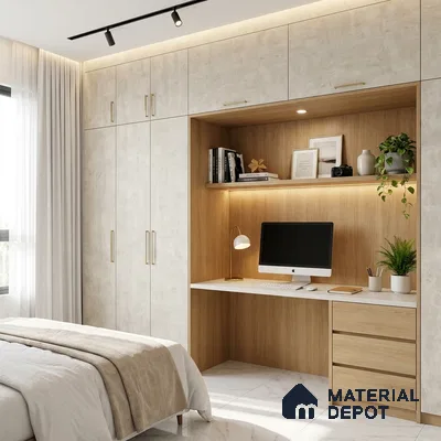 Stone Look LM 01457 Opulent Relief 8 ft x 4 ft Super Matte Finish Decorative Laminate - 1 mm  | Suitable for TV Unit, Wardrobe, Kitchen Cabinets