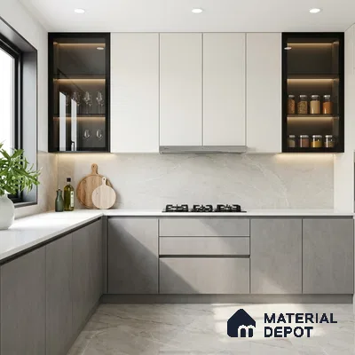 Stone Look LM 01459 Tokyo Millet 8 ft x 4 ft Super Matte Finish Decorative Laminate - 1 mm  | Suitable for TV Unit, Wardrobe, Kitchen Cabinets