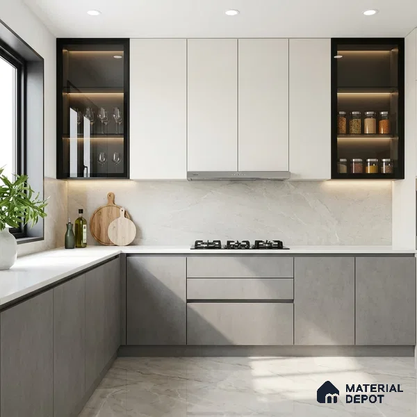 Stone Look LM 01459 Tokyo Millet 8 ft x 4 ft Super Matte Finish Decorative Laminate - 1 mm  | Suitable for TV Unit, Wardrobe, Kitchen Cabinets