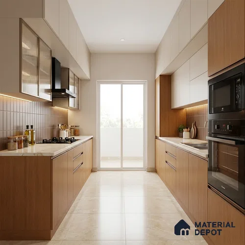 Wooden Look LM 01629 Light Cedar 8 ft x 4 ft Texture Finish Decorative Laminate - 1 mm | Suitable for TV Unit, Wardrobe, Kitchen Cabinets