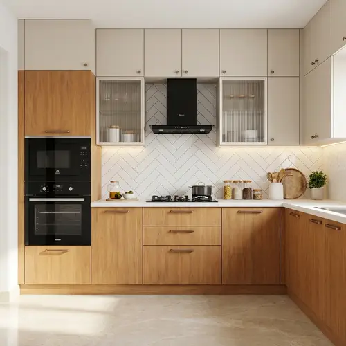 Wooden Look LM 01648 Italian Teak 8 ft x 4 ft Texture Finish Decorative Laminate - 1 mm | Suitable for TV Unit, Wardrobe, Kitchen Cabinets