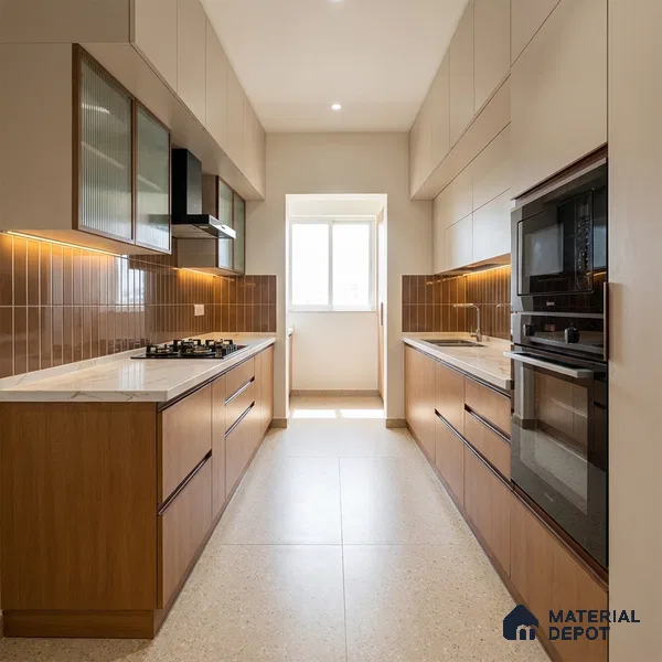 Wooden Look LM 01689 Light Cedar 8 ft x 4 ft Super Matte Finish Decorative Laminate - 1 mm | Suitable for TV Unit, Wardrobe, Kitchen Cabinets
