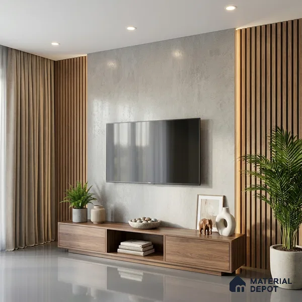 Beige Marble Look LM 02811 Zarki Marble 8 ft x 4 ft Surenity Fusion Finish Decorative Laminate - 1 mm | Suitable for TV Unit, Wardrobe, Kitchen Cabinets