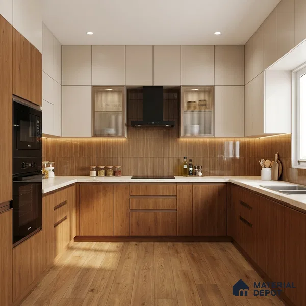 Wooden Look LM 02860 Cyprus 8 ft x 4 ft Zero Soft Matt Finish Decorative Laminate - 1 mm | Suitable for TV Unit, Wardrobe, Kitchen Cabinets