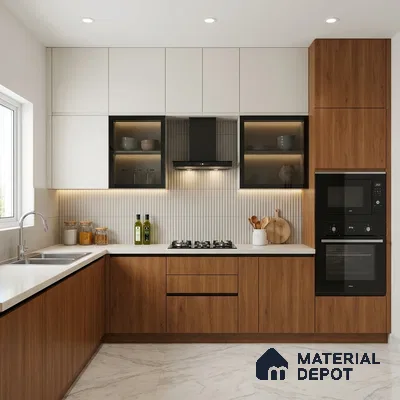 Wooden Look LM 02860 Cyprus 8 ft x 4 ft Zero Soft Matt Finish Decorative Laminate - 1 mm | Suitable for TV Unit, Wardrobe, Kitchen Cabinets