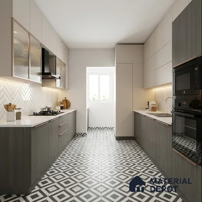 Wooden Look LM 02878 Eric 8 ft x 4 ft Zero Soft Wooden Finish Decorative Laminate - 1 mm | Suitable for TV Unit, Wardrobe, Kitchen Cabinets