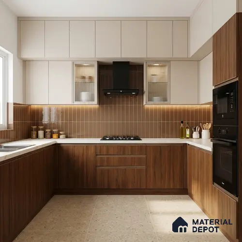 Wooden Look LM 02903 Buxus 8 ft x 4 ft Zero Soft Matt Finish Decorative Laminate - 1 mm | Suitable for TV Unit, Wardrobe, Kitchen Cabinets