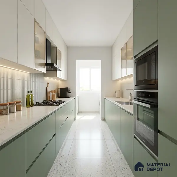 Cool Grey Solid Colors Look LM 03029 Aspire 8 ft x 4 ft Zero Soft Matt Finish Decorative Laminate - 1 mm | Suitable for Living Room, Kitchen, Office