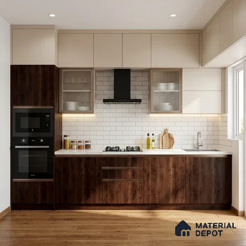Wooden Look LM 03837 Corsica Cedar 8 ft x 4 ft Texture Finish Decorative Laminate - 1 mm | Suitable for TV Unit, Wardrobe, Kitchen Cabinets