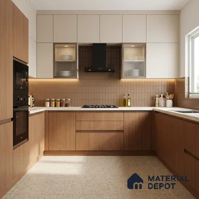 Wooden Look LM 03852 Varanger Oak 8 ft x 4 ft Texture Finish Decorative Laminate - 1 mm | Suitable for TV Unit, Wardrobe, Kitchen Cabinets