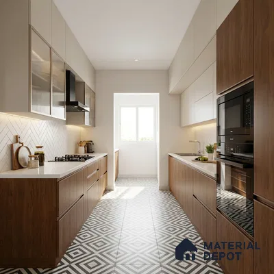 Wooden Look LM 03917 Heritage Timber 8 ft x 4 ft Matte Finish Decorative Laminate - 1 mm | Suitable for TV Unit, Wardrobe, Kitchen Cabinets