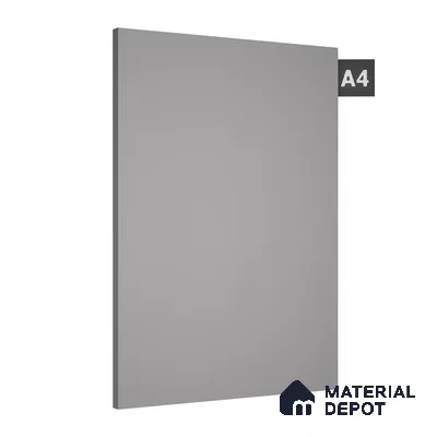 Cool Grey Solid Colors Look LM 07180 8 ft x 4 ft Super Matte Finish Decorative Laminate - 1 mm | Suitable for Living Room, Kitchen, Office