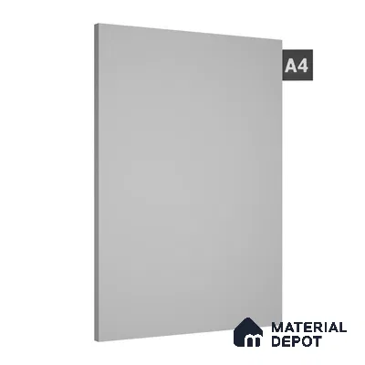 Grey Solid Colors Look LM 07181 8 ft x 4 ft Texture Finish Decorative Laminate - 1 mm | Suitable for TV Unit, Wardrobe, Kitchen Cabinets