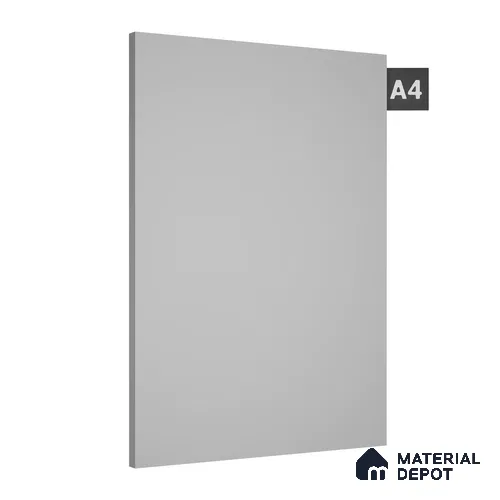 Grey Solid Colors Look LM 07181 8 ft x 4 ft Texture Finish Decorative Laminate - 1 mm | Suitable for TV Unit, Wardrobe, Kitchen Cabinets
