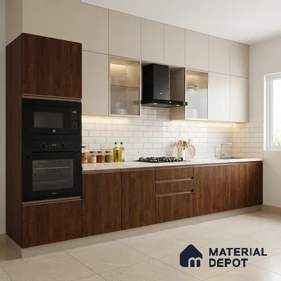 Wooden Look LM 10934 Classic Oak 8 ft x 4 ft Texture Finish Decorative Laminate - 1 mm | Suitable for TV Unit, Wardrobe, Kitchen Cabinets