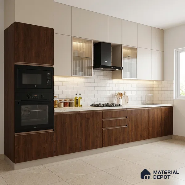 Wooden Look LM 10934 Classic Oak 8 ft x 4 ft Texture Finish Decorative Laminate - 1 mm | Suitable for TV Unit, Wardrobe, Kitchen Cabinets