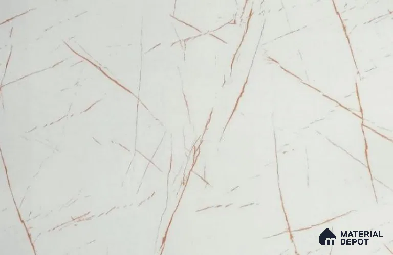 LM 12464 Glazze Series 8 ft x 4 ft Marble Finish Acrylic Laminate - 1.5 mm