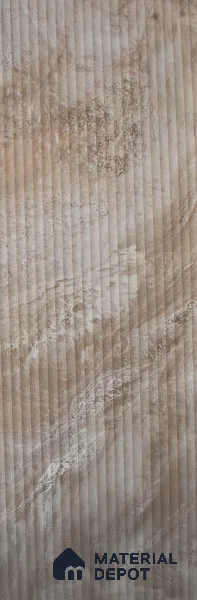 Marble Fluted LM 12718 8 ft x 4 ft Texture Finish Decorative Laminate - 1 mm | Suitable for TV Unit,Wardrobe, Kitchen Cabinets