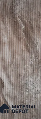 Marble Fluted LM 12719 8 ft x 4 ft Texture Finish Decorative Laminate - 1 mm | Suitable for TV Unit,Wardrobe, Kitchen Cabinets