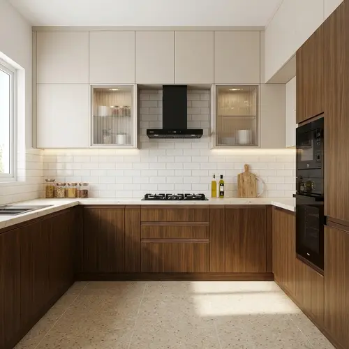 Wooden Look LM 13873 8 ft x 4 ft Matte Finish Decorative Laminate - 1 mm | Suitable for TV Unit, Wardrobe, Kitchen Cabinets
