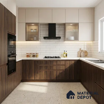 Wooden Look LM 13903 8 ft x 4 ft Texture Finish Decorative Laminate - 1 mm | Suitable for TV Unit, Wardrobe, Kitchen Cabinets